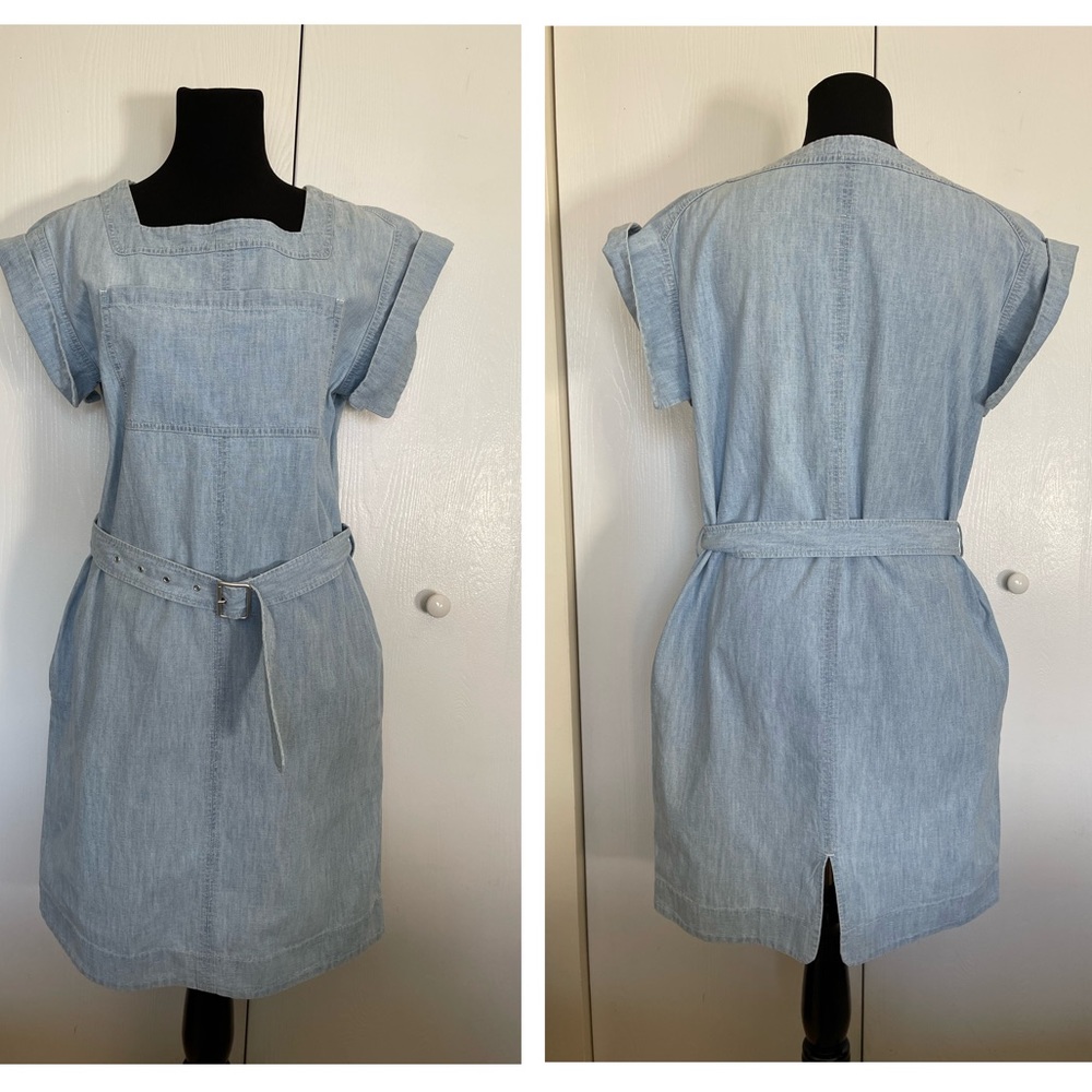 See by Chloe light blue denim dress